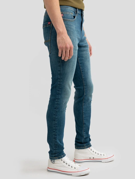 Джинси Skinny чоловічі Big Star Olsan 345 W36L34 Сині (5900714827014) - зображення 4