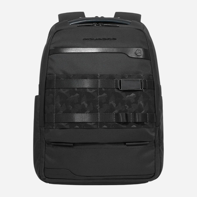 Plecak męski 19L Piquadro CA6319FX/N Czarny (800070320730) - obraz 1