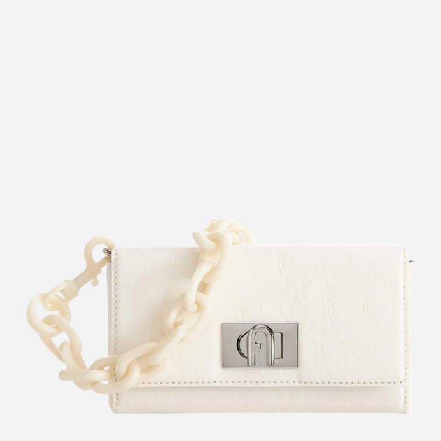 Сумка крос-боді через плече жіноча маленька Furla Bloombag Mini WB00685BX12331562S90 Біла (800070263040) - зображення 1