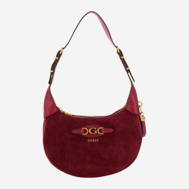Сумка жіноча середня Guess Malva HWSB9494030-BUR Червона (800070326147) - зображення 1