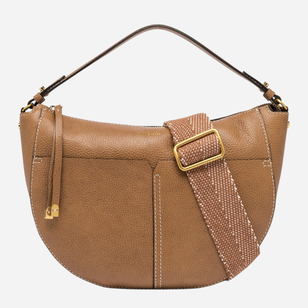 Torebka hobo damska skórzana Gianni Chiarini Ginko BS-10885-RMN-NA-5317 Brązowa (800070331795) - obraz 1