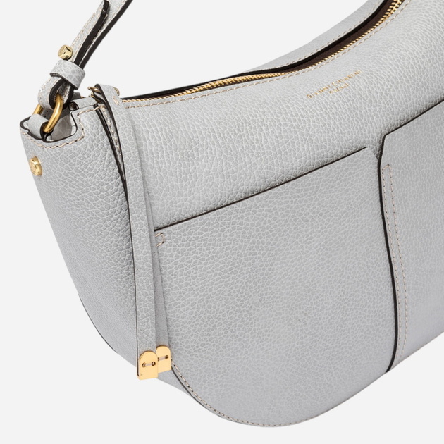 Torebka hobo damska skórzana Gianni Chiarini Ginko BS-10885-RMN-NA-10092 Szara (800070331802) - obraz 5