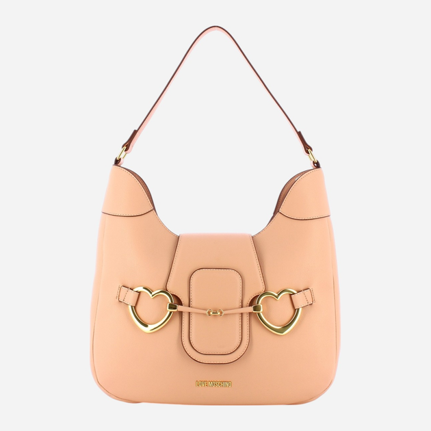 Torebka hobo damska Love Moschino Borsa JC4130PP1GLI1609 Różowa (800070300345) - obraz 1