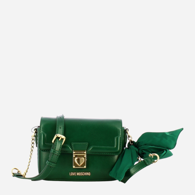 Torba damska mała Love Moschino Borsa JC4391PP0LKV0850 Zielona (800070326616) - obraz 1