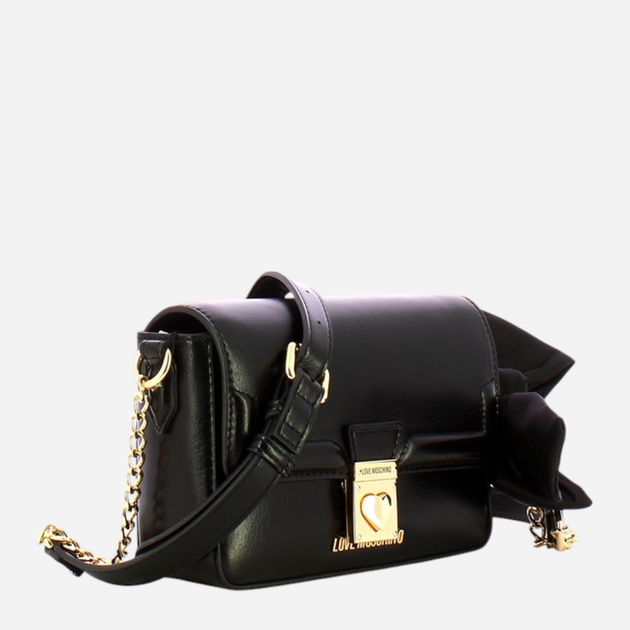 Torba damska mała Love Moschino Borsa JC4391PP0LKV0000 Czarna (800070326615) - obraz 3