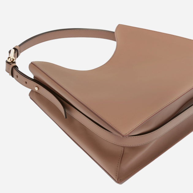 Сумка хобо жіноча з натуральної шкіри велика Furla Nuvola L WB01246BX20451257S1007 Бежева (800070319143) - зображення 6