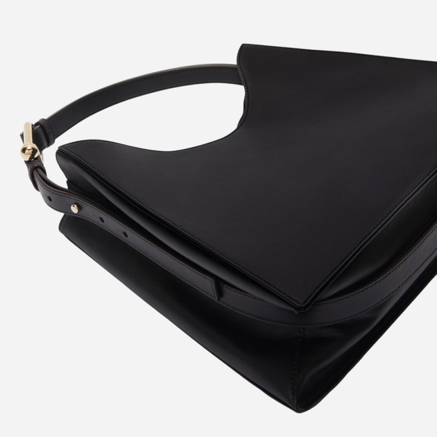 Torba shopper damska skórzana Furla Nuvola L WB01246BX2045O60001007 Czarna (800070319111) - obraz 5