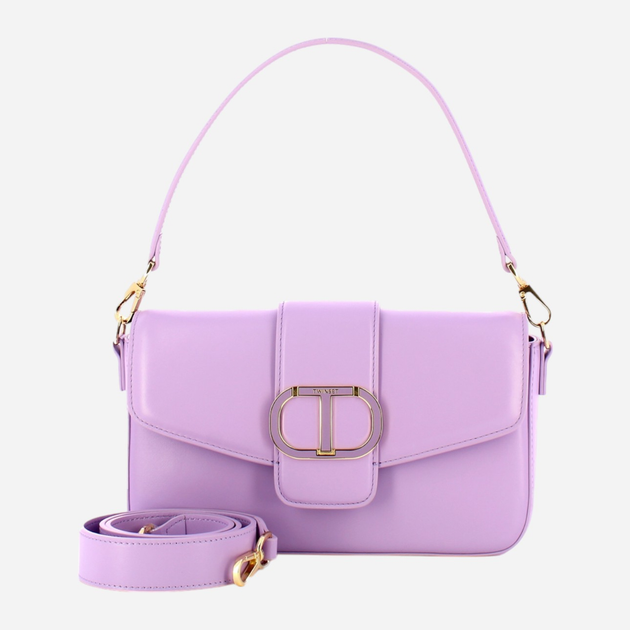 Torebka crossbody damska skórzana Twin Set 232TB7440-10782 Fioletowa (800070310356) - obraz 3