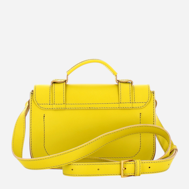 Torebka crossbody damska skórzana The Bridge Ester 04181401-WB Żółta (800070317821) - obraz 2
