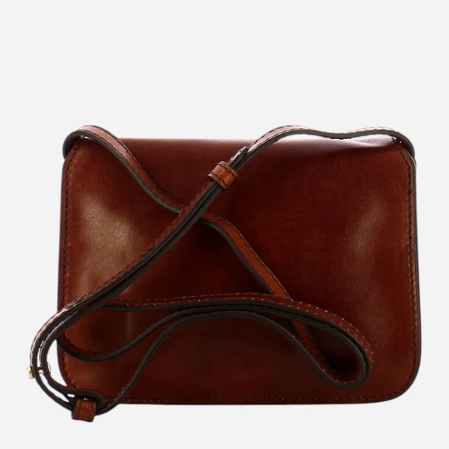 Torebka crossbody damska skórzana The Bridge Lucrezia 04192001-14 Brązowa (800070254170) - obraz 2