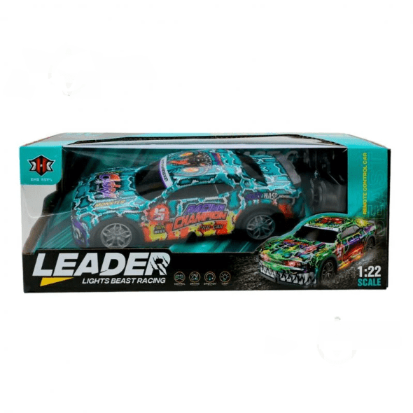 Машинка на пульті ToyCloud 1:22 Leader 19 см з підсвічуванням 000