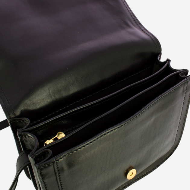 Torebka crossbody damska skórzana The Bridge Story 04415201-30 Czarna (800070253478) - obraz 4