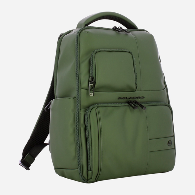 Plecak męski miejski 14.6L Piquadro CA6238W129W/VE Zielony (800070332032) - obraz 3