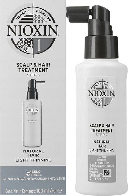 Serum do włosów Nioxin System 1 Nicotinate Scalp & Hair Treatment 100 ml (8005610499093) - obraz 1