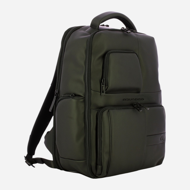 Plecak męski miejski 18L Piquadro CA6239W129W/N Czarny (800070332034) - obraz 3