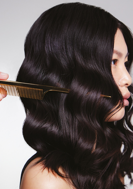 Гребінець для волосся Balmain Professionnel Tail Comb Золотий (8718969476355) - зображення 3