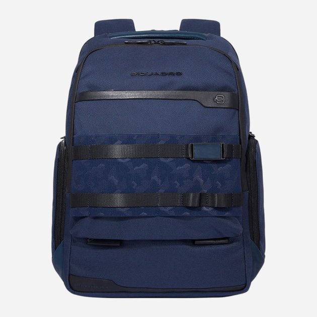 Plecak męski 25L Piquadro CA6386FX/BLU Ciemnogranatowy (800070320715) - obraz 1