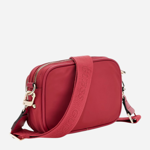 Torebka crossbody damska mała Guess Eco Gemma HWEYG839572-MAG Czerwona (800070293639) - obraz 2