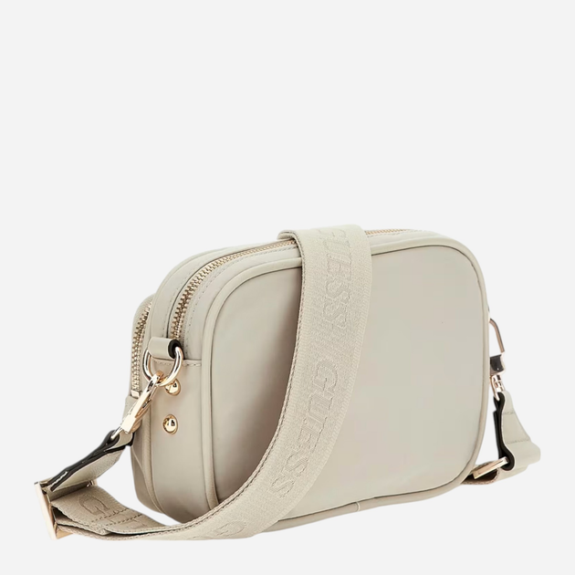 Torebka crossbody damska mała Guess Eco Gemma HWEYG839572-TAU Szara (800070315372) - obraz 3