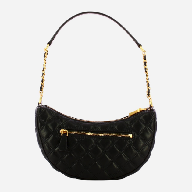Сумка хобо жіноча маленька Guess Giully HWQA8748120-BLA Чорна (800070316722) - зображення 2