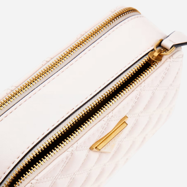 Torebka crossbody damska mała Guess Giully HWQA8748140-IVO Biała (800070316639) - obraz 3
