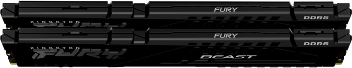 Pamięć RAM Kingston Fury DDR5-6400 32768MB PC5-51200 (Kit of 2x16384) Beast Black (KF564C32BBEK2-32) - obraz 4