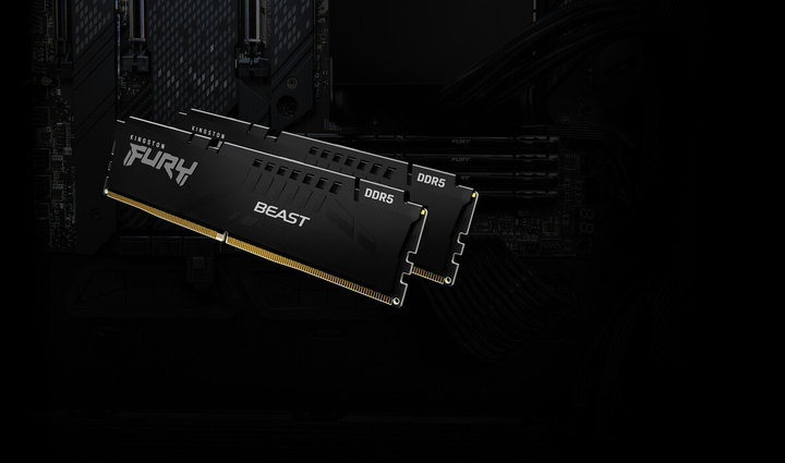 Pamięć RAM Kingston Fury DDR5-6400 32768MB PC5-51200 (Kit of 2x16384) Beast Black (KF564C32BBK2-32) - obraz 8