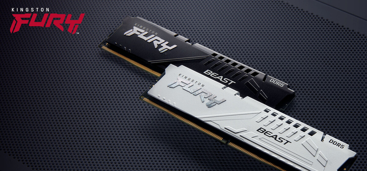 Pamięć RAM Kingston Fury DDR5-6400 65536MB PC5-51200 (Kit of 2x32768) Beast White (KF564C32BWK2-64) - obraz 7