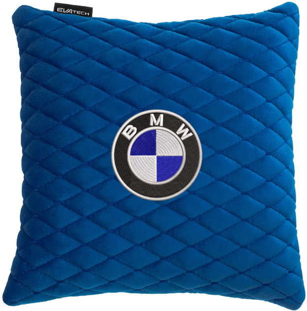 Подушка EVAtech 30 х 30 см BMW Блакитна з блакитною ниткою від Rozetka на платформі USKIDKA Акція на Подушка EVAtech 30 х 30 см BMW Блакитна з блакитною ниткою від Rozetka