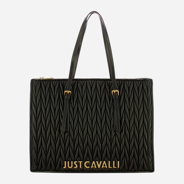 Сумка шопер жіноча Just Cavalli 77RA4BD4ZSB21899 Чорна (800070333421) - зображення 1