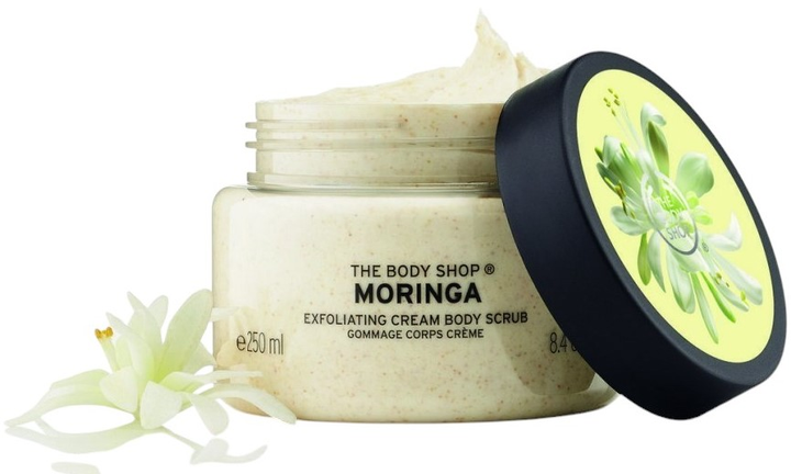 Пілінг для тіла The Body Shop Moringa очищувальний 200 мл (5028197954895) - зображення 1