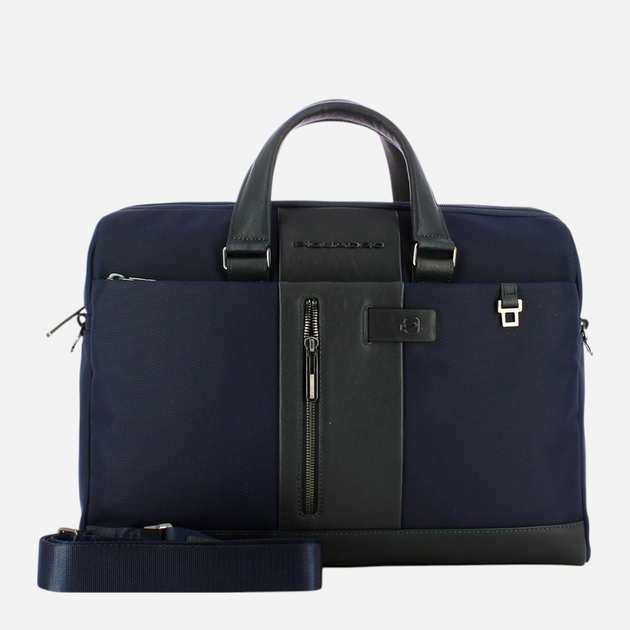 Сумка портфель чоловіча Piquadro CA3339BR2/BLU Темно-синя (800070174067) - зображення 4