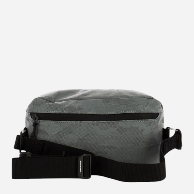 Сумка поясна чоловіча Piquadro CA5501PQM/CAMOREFGR Сіра (800070174105) - зображення 2