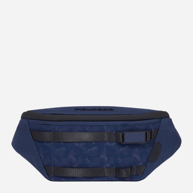 Сумка поясна чоловіча Piquadro CA6167FX/BLU Темно-синя (800070320785) - зображення 1