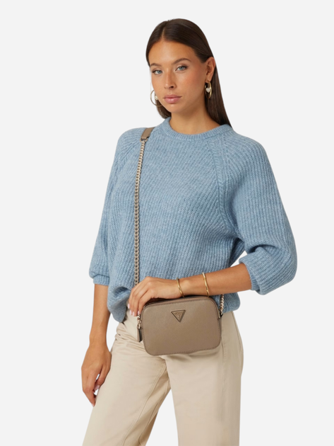Torebka crossbody damska mała Guess Noelle HWZG7879140-DRT Szara (800070326170) - obraz 2