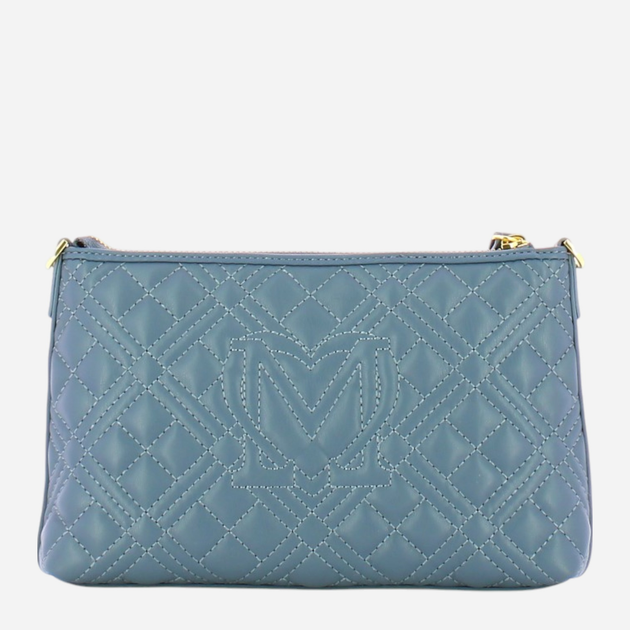 Torebka crossbody damska mała Love Moschino Borsa Quilted JC4013PP1FLA0707 Ciemnogranatowa (800070301991) - obraz 2