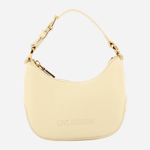 Torebka hobo damska mała Love Moschino Borsa JC4019PP1LLT0110 Mleczna (800070326581) - obraz 1