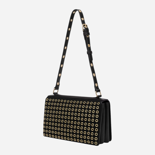 Сумка крос-боді через плече жіноча середня Love Moschino Borsa JC4059PP1LLH100A Чорна (800070326589) - зображення 2