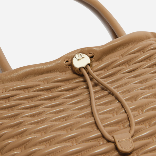 Сумка жіноча з натуральної шкіри середня Furla Mionido M WB01466BX3221YU5001007 Бежева (800070331306) - зображення 5
