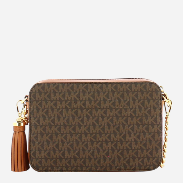 Torebka crossbody damska mała Michael Kors 32F8GF5M2B-200 Brązowa (800070263197) - obraz 2