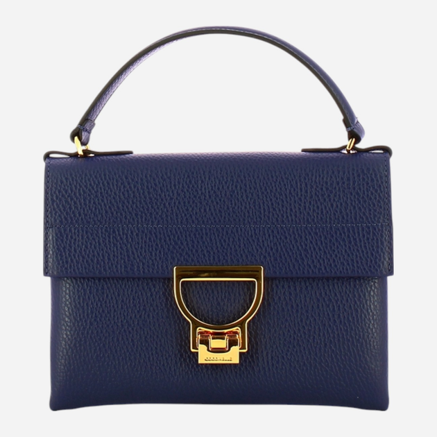 Torebka crossbody damska skórzana Coccinelle Arlettis E1MD5190301-B50 Ciemnogranatowa (800070326798) - obraz 1