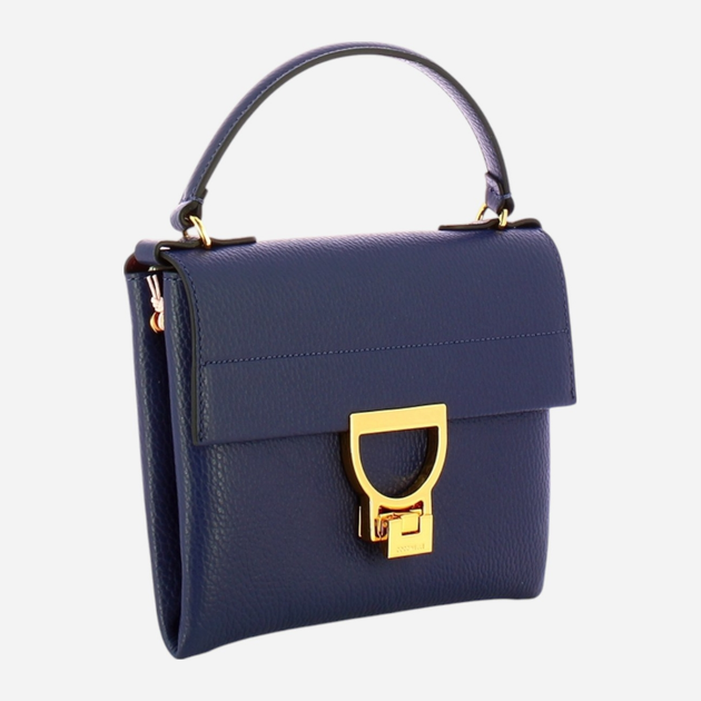 Torebka crossbody damska skórzana Coccinelle Arlettis E1MD5190301-B50 Ciemnogranatowa (800070326798) - obraz 3