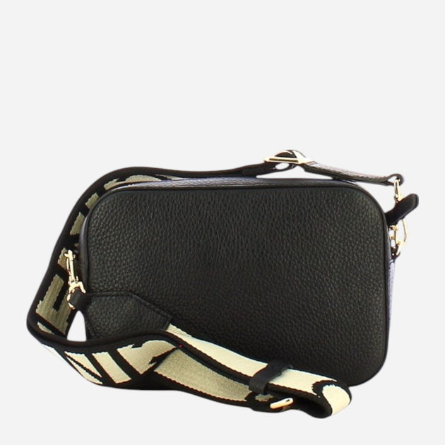 Torebka crossbody damska skórzana Coccinelle Tebe E5MN555I101-001 Czarna (800070271808) - obraz 2
