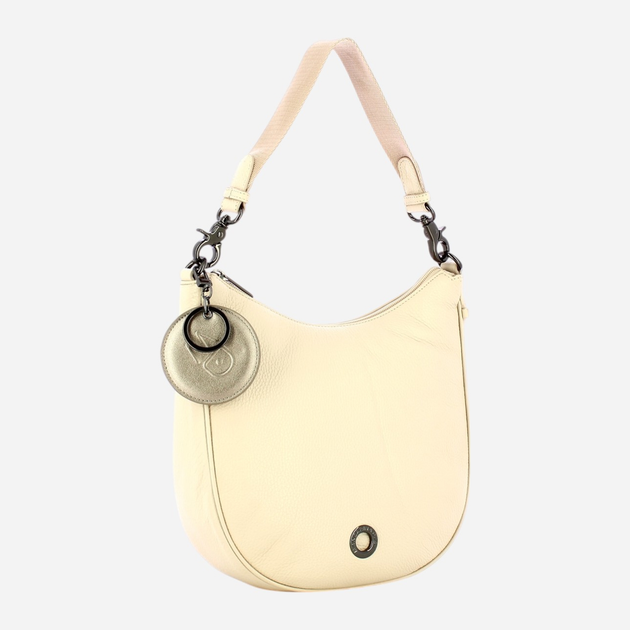 Torebka hobo damska skórzana Mandarina Duck Mellow P10FZT75-17O Mleczna (800070325977) - obraz 3