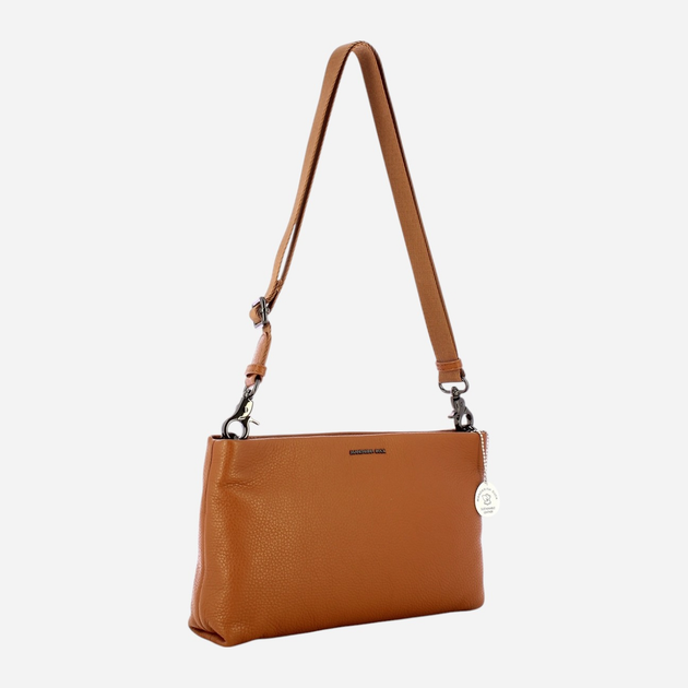 Сумка крос-боді через плече жіноча з натуральної шкіри середня Mandarina Duck Mellow P10FZT77-27D Коричнева (800070332506) - зображення 3
