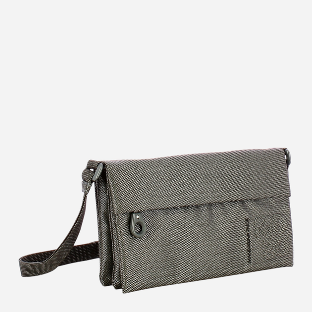 Сумка крос-боді через плече жіноча маленька Mandarina Duck MD20 Lux P10QNT33-29U Сіра (800070333603) - зображення 3