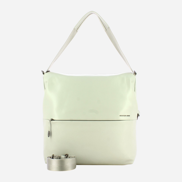 Сумка хобо жіноча з натуральної шкіри середня Mandarina Duck Athena P10UPT05-24N Біла (800070266429) - зображення 3