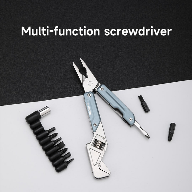Мультитул гайковий ключ Xiaomi NexTool Light Wrench W2 інструмент 8 в 1 багатофункціональний інструмент (NE20293) - зображення 5