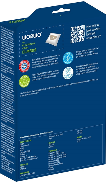 Worki Worwo Electrolux E44 ELMB02 /KPL4 (ELMB02) - obraz 2