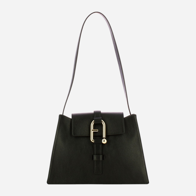 Torba damska skórzana Furla Nuvola S WB01274BX2045O60001007 Czarna (800070319075) - obraz 1